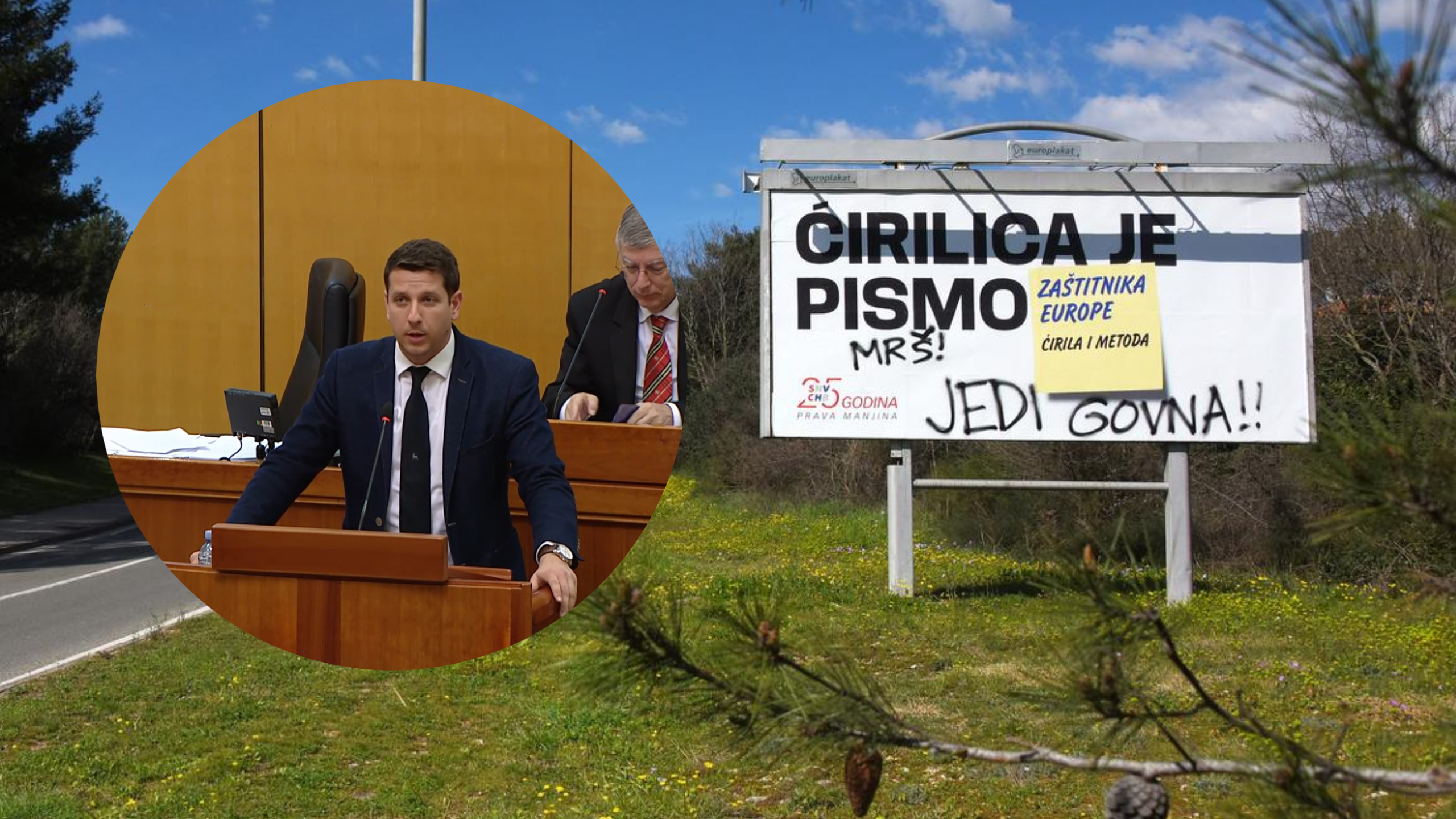 O VANDALSKOM ČINU U PULI GOVORILO SE I U SABORU Lerotić: Nećemo dopustiti da se manjine u Istri, ali i Hrvatskoj osjećaju kao da nisu dobrodošle